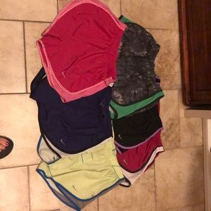 Nike shorts. 6 pairs. Women’s size small.